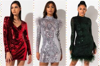 18 rochii cu paiete, mulate pe corp, perfecte pentru petrecerea de Revelion 2020