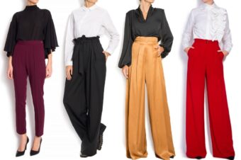Pantaloni de dama cu talie inalta – cele mai frumoase modele online pentru primavara 2020